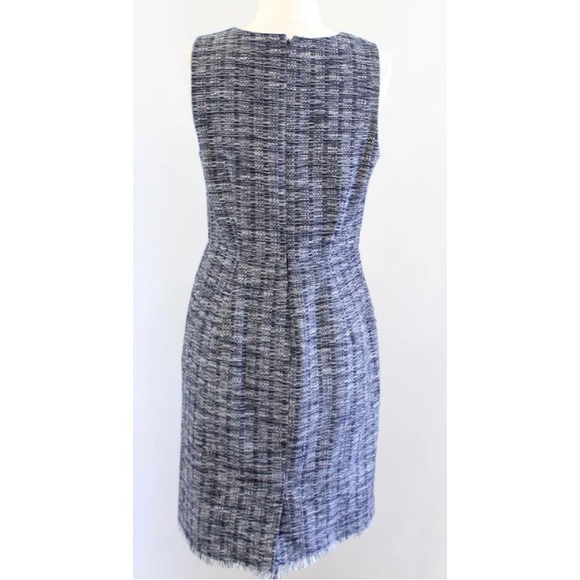 J. Crew Tweed Dress with Fringe Hem - Picture 4 of 6